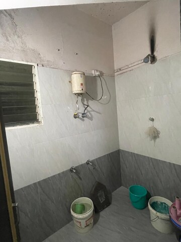 Bathroom in 1 BHK Apartment at Sunit CHS, Model Colony – for Rent