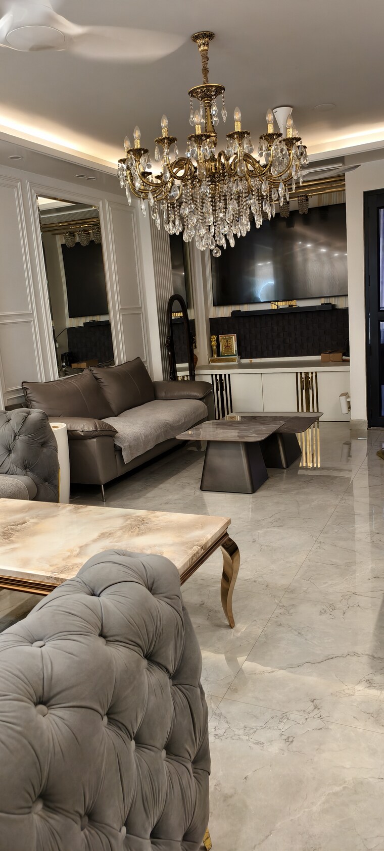 Living Room, lajpat nagar 1 Bedroom 900 Sq.Ft. Builder Floor In Lajpat Nagar Delhi 8948954