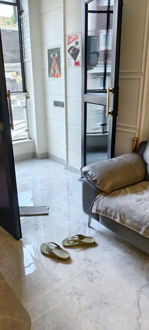 Bathroom in 1 BHK Builder Floor at Lajpat Nagar – for Sale