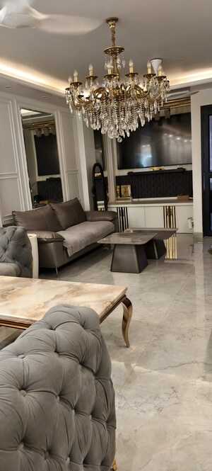 Living Room in 1 BHK Builder Floor at Lajpat Nagar – for Sale