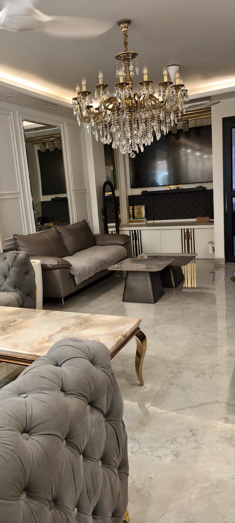 Living Room, lajpat nagar 1 Bedroom 900 Sq.Ft. Builder Floor In Lajpat Nagar Delhi 8948954