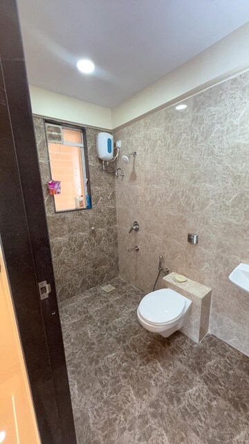 Attached Bathroom in 2 BHK Apartment at Lalitambika Akshay, Worli – for Rent