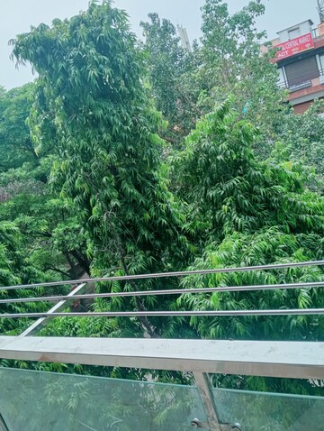 Balcony in 2 BHK Apartment at Patparganj – for Rent
