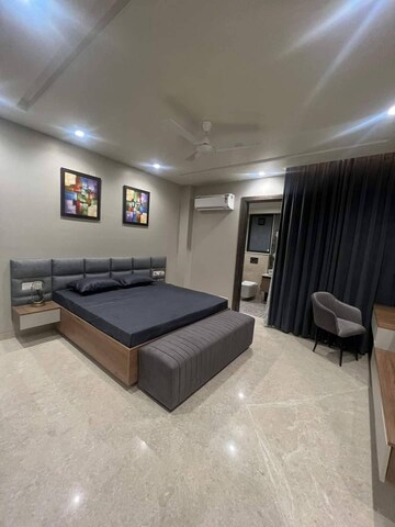 Bedroom in 1 BHK Builder Floor at Sector 5 – for Rent