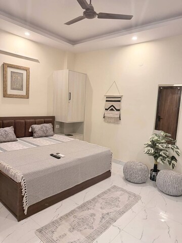 Bedroom in 1 BHK Builder Floor at Sector 5 – for Rent