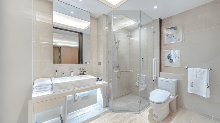 Bathroom, nayapalli 3 Bedroom 1433 Sq.Ft. Apartment In Nayapalli Bhubaneswar 8949068