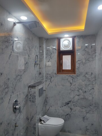 Bathroom in 2 BHK Builder Floor at Panchsheel Vihar – for Rent