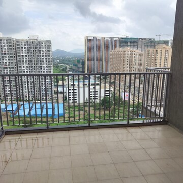 Balcony in 1 BHK Apartment at Godrej Hillside, Mahalunge – for Rent