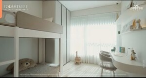 Bathroom in 3 BHK Apartment at Oberoi Forestville, Kolshet Road – for Sale