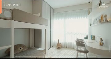 Bathroom in 3 BHK Apartment at Oberoi Forestville, Kolshet Road – for Sale