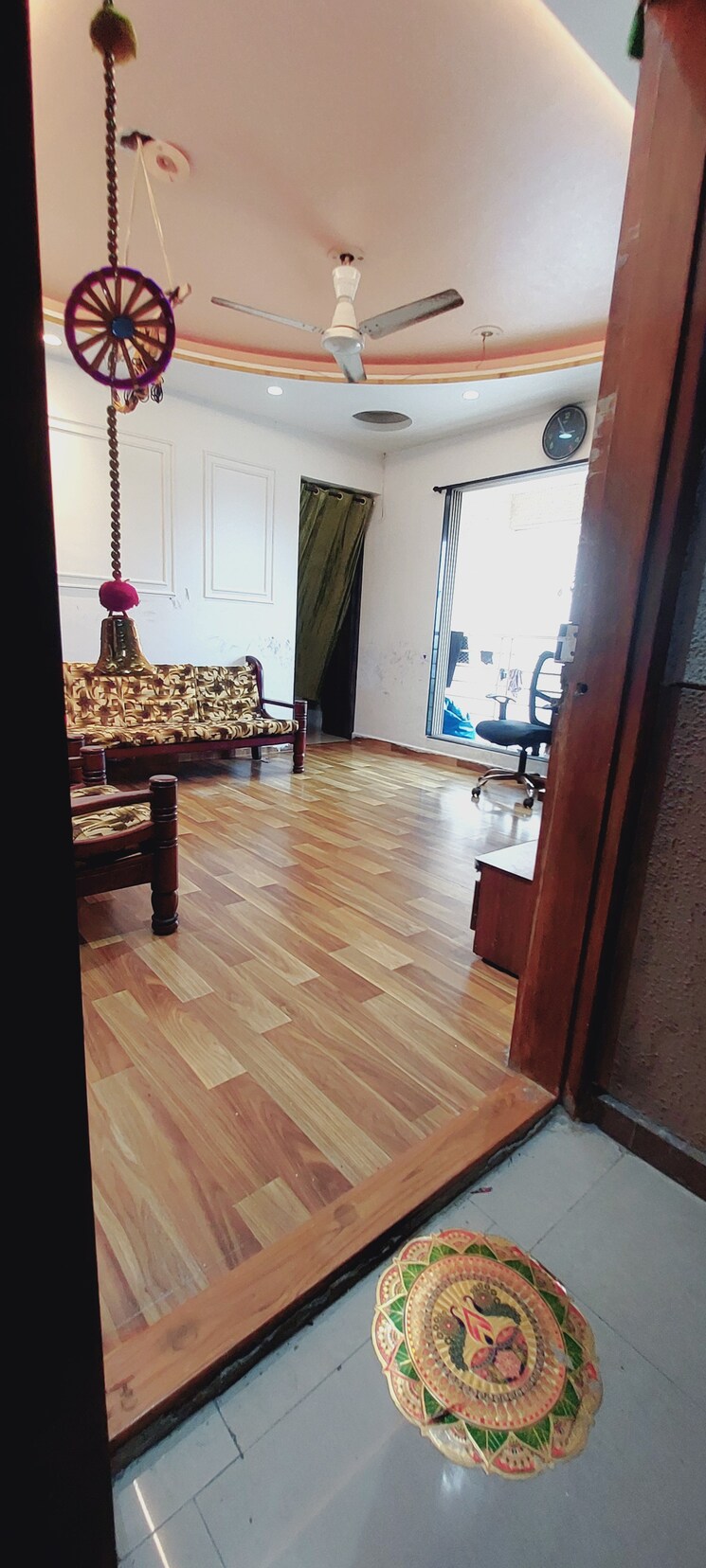 Living Room, sarvodaya-swaroop 2 Bedroom 666 Sq.Ft. Apartment In Thakurli Thane 8949136