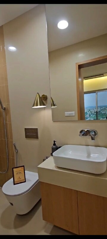 Bathroom in 2 BHK Apartment at Kanakia Beverly Heights, Bhayandar East – for Sale