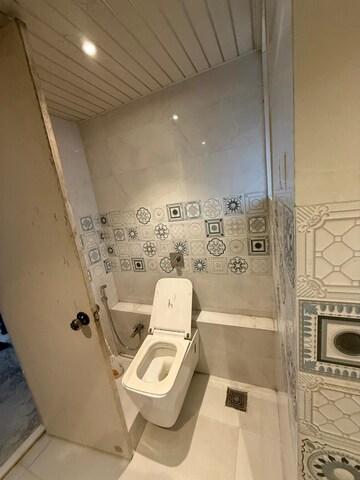 Bathroom in 2 BHK Apartment at Mohini Castle, Khar West – for Rent