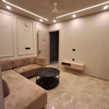 Living Room in 2 BHK Builder Floor at Malviya Nagar – for Rent