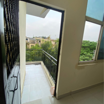 Balcony in 1 BHK Builder Floor at Saket – for Rent