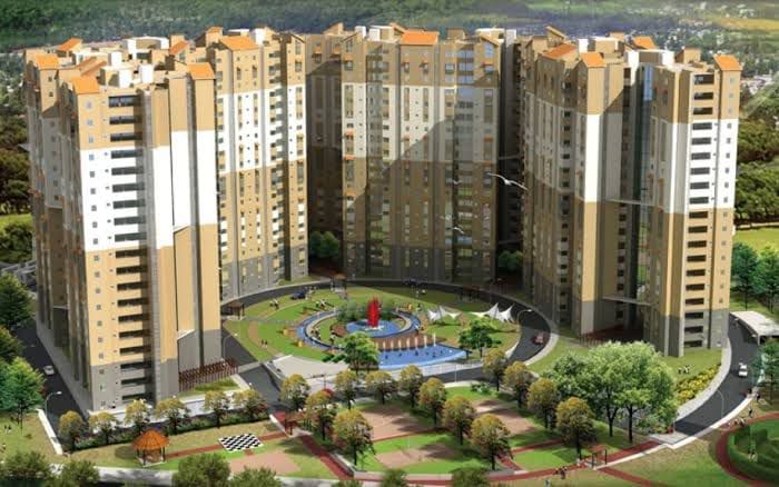 3 BHK + Pooja Room 1830 Sq.Ft. Apartment in Prestige Park View