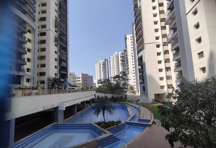 Exterior View, ramky-towers 3 Bedroom 2000 Sq.Ft. Apartment In Gachibowli Hyderabad 8949250