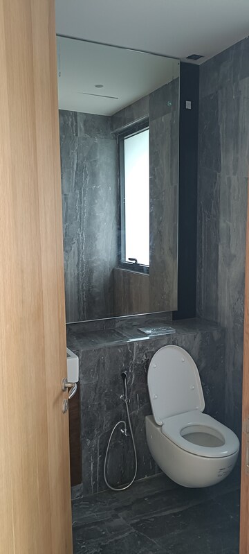 Bathroom in 3 BHK Apartment at Forum Serendipity, Bandra Kurla Complex – for Rent