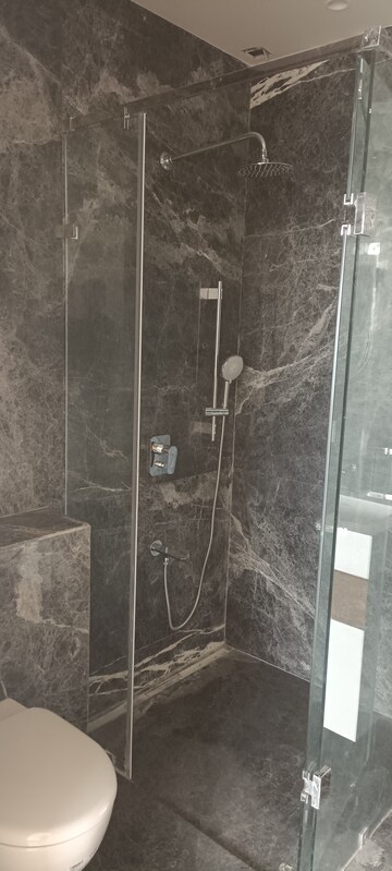Bathroom in 4 BHK Apartment at Forum Serendipity, Bandra Kurla Complex – for Rent