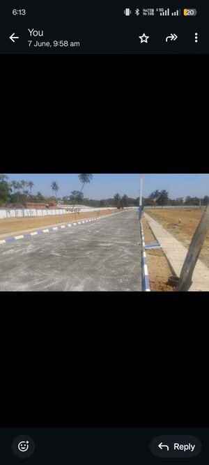  Plot – Exterior View View at Kelamangalam rd - for Sale