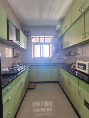 Kitchen in 3 BHK Apartment at Heranadani Meadows Gemini, Ghodbunder Road – for Sale