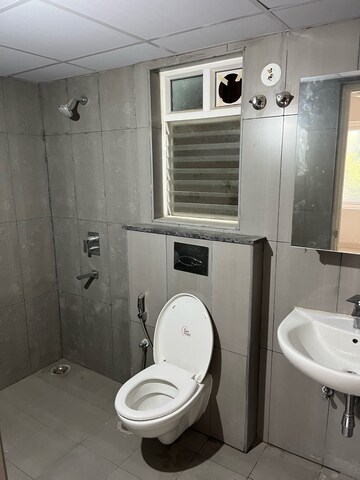Bathroom in 2 BHK Apartment at Mahaveer Celesse, Hunasamaranahalli – for Rent