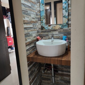 Bathroom in 2 BHK Apartment at Akshar Canabee, Kamothe Sector 36 – for Sale