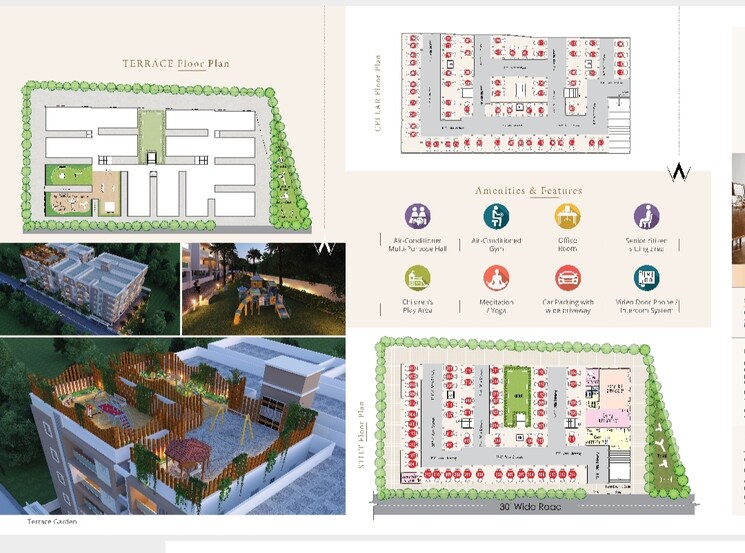 Master Plan, rng-westend 2 Bedroom 1285 Sq.Ft. Apartment In Pragathi Nagar Hyderabad 8949379
