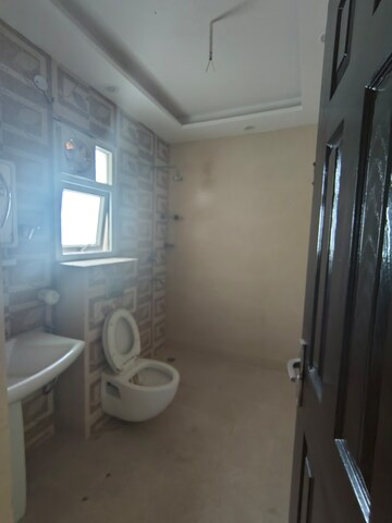 Bathroom in 3 BHK Apartment at Ramprastha Platinum Height, Ramprastha Greens – for Rent