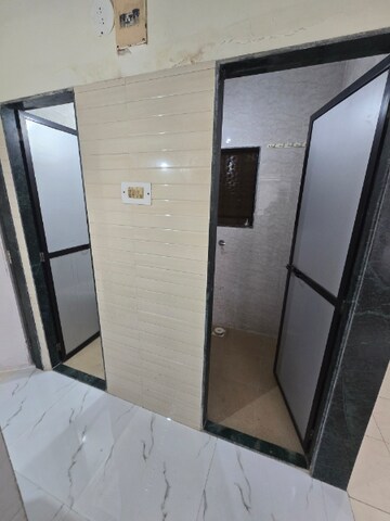 Bathroom in 1 BHK Apartment at Ghansoli Sector 6 – for Rent
