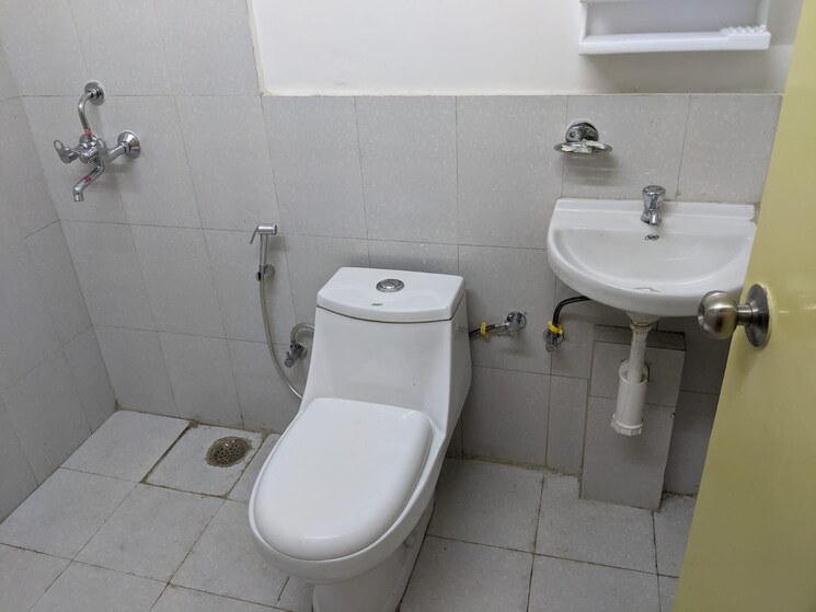 Bathroom, signature-global-synera 2 Bedroom 598 Sq.Ft. Apartment In Sector 81 Gurgaon 8949466