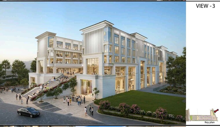 Exterior View, capital-central-market Commercial Shop 1078 Sq.Ft. In Sector 79 Faridabad 8949468