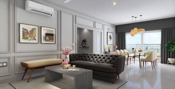 Living Room in 3 BHK Apartment at Brigade Citadel Phase II, Moti Nagar – for Sale