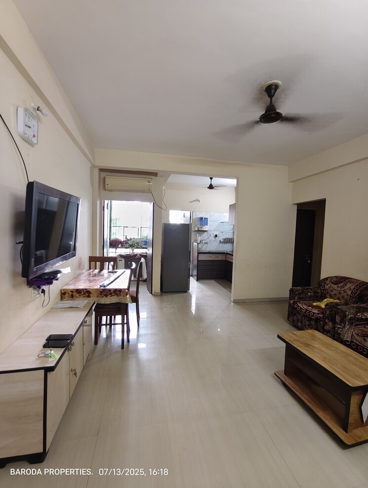 Living Room, gotri 2 Bedroom 900 Sq.Ft. Apartment In Gotri Vadodara 8949491