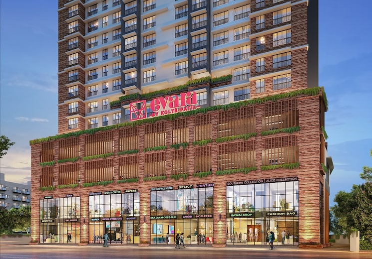 Exterior View, kolte-patil-evara 3 Bedroom 1250 Sq.Ft. Apartment In Borivali West Mumbai 8949489