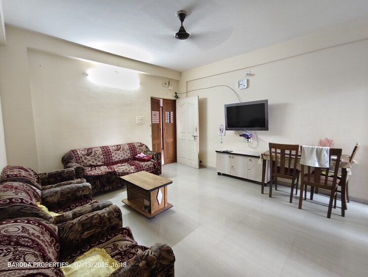 Living Room, gotri 2 Bedroom 900 Sq.Ft. Apartment In Gotri Vadodara 8949491