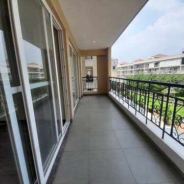 Balcony in 4 BHK Apartment at International Airport Road – for Rent