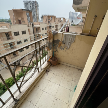 Balcony in 2 BHK Apartment at Apex Our Homes, Garoli Kalan – for Rent