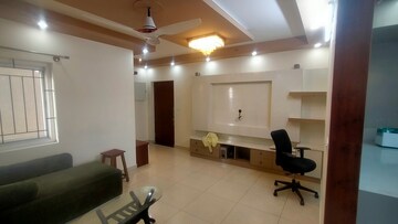 Living Room in 3 BHK Apartment at Vaishnavi Gardenia, Jalahalli West – for Rent