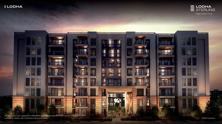 Exterior View, lodha-sterling 2 Bedroom 903 Sq.Ft. Apartment In Kolshet Road Thane 8949638