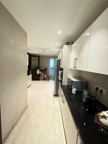 Kitchen in 4 BHK Builder Floor at Hauz Khas Enclave – for Rent