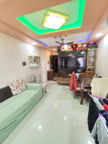 Living Room in 1 BHK Apartment at Kanakia Rainforest, Andheri East – for Rent