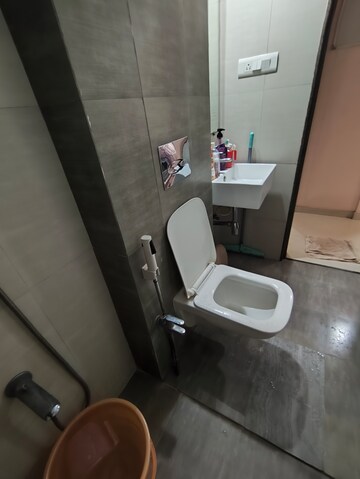 Bathroom in 1 BHK Apartment at Kanakia Rainforest, Andheri East – for Rent