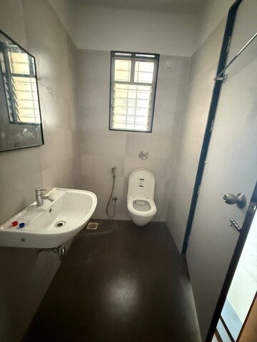 Bathroom in 2 BHK Apartment at Nyati Equatorial II, Bavdhan – for Rent