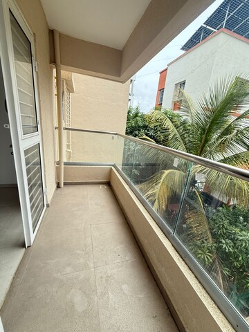 Balcony in 2 BHK Apartment at Nyati Equatorial II, Bavdhan – for Rent