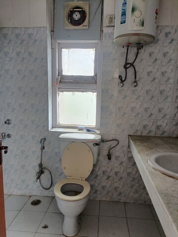 Bathroom in 2 BHK Apartment at Ansal Sushant Apartments, Sushant Lok I – for Rent