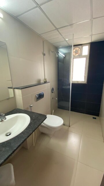 Bathroom in 3 BHK Apartment at Kolte Patil Tuscan Estate Signature Meadows Phase, Kharadi – for Rent