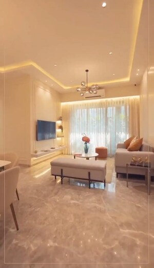 Living Room in 3 BHK Apartment at Embassy One Thane, Panch Pakhadi – for Sale