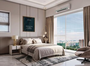 Bedroom in 3 BHK Apartment at Embassy One Thane, Panch Pakhadi – for Sale