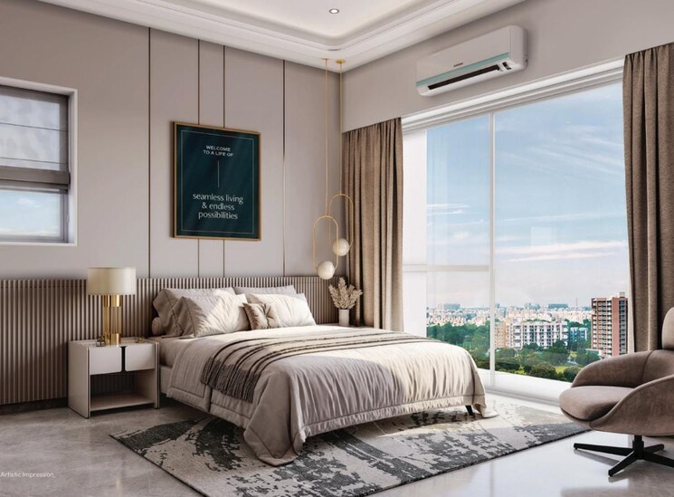 Bedroom, embassy-one-thane 3 Bedroom 1090 Sq.Ft. Apartment In Panch Pakhadi Thane 8949775